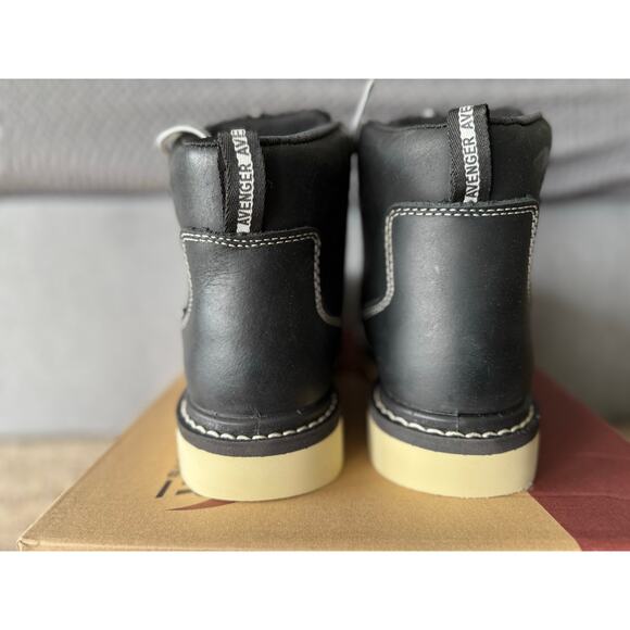 New AVENGER A7508 M10 6" WATERPROOF CARBON-FIBER SAFETY TOE WORK BOOTS - Picture 5 of 10